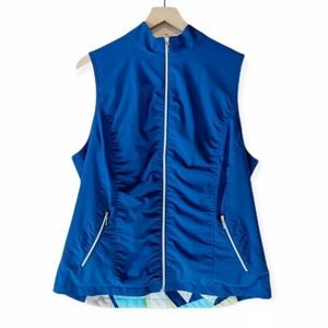 *SOLD* CHICO'S Zenergy Golf Vest Full Zip Size Large